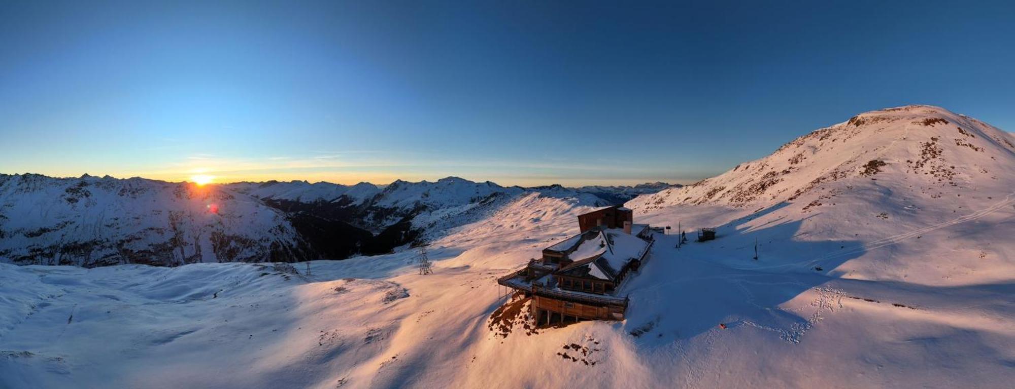 Berghotel Pischa Mountain Lodge Davos Exterior foto